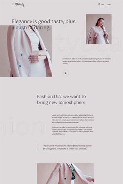 Non-Profit Layout Preview