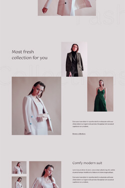 Non-Profit Layout Preview