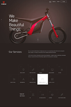 Hosting Company Layout Preview