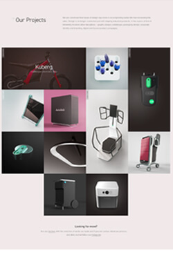Hosting Company Layout Preview