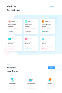 Non-Profit Layout Preview